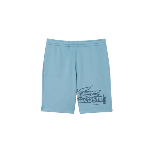 Lacoste Pantaloncini sportivi Bermuda Uomo stampa stencil 3 P25 - LACOSTEGH0286 - CUN - 3 - Francavilla Moda